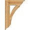 Ekena Millwork Thorton Traditional Rough Sawn Bracket, Western Red Cedar, 6"W x 24"D x 36"H BKT06X24X36THR01RWR - alternate 3